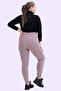 Women's Lilac High Waist Comfortable Fit Stretch Fabric Shaping / Sculpting Leggings -Plus Size Range- - 6