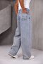 Puertas Men's High Waist Balloon Baggy Fit Loose Fit Jeans - 5