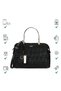 Women's Juli26 Medium 3-Compartment Satchel (Black) - 6