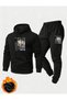 Hooded and Sweatpants Set