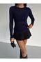 Transparent Viscose Women's Knitwear Blouse