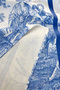 14 Piece French Country Pattern Tablecloth Set Cocktail Napkin Placemat Set Dowry Case Gift - 6