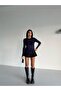 Transparent Viscose Women's Knitwear Blouse - 7