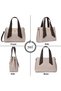 Women's Nashville 3C Satchel (Beige) - 6