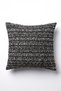 3-Piece Throw Pillow Cover with Geometric Pattern, Chevron Line Effect, and Zigzag Pattern - Anthracite - 4