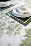 14 Piece French Country Pattern Tablecloth Set Cocktail Napkin Placemat Set Dowry Case Gift - 5