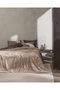 Corbeau Single Welsoft Flat Blanket - Beige