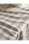 مفرش طاولة من البولي قطن من لوف - بيج/أبيض - 150x250 سم - 5