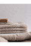 Aurole Set of 4 100% Cotton Hand Towels - Beige - 30X45 cm - 5