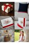 French Special Printed Red Velvet Ribbon 23mm 10Meters - 2