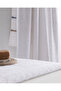 Bourrache Cotton Bath Towel - White/Beige - 70X140 cm - 3