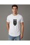 Men's Bss Monkey Printed Oval Hem T-Shirt