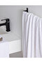 Bourrache Cotton Bath Towel - White/Beige - 70X140 cm - 2
