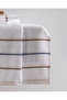 Bourrache 4-Pack Cotton Hand Towels - White/Beige - 30X45 cm - 4