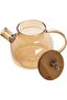 BOROSILICATE TEA POT 1L HC - 3