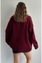 Women's Soft Crew Neck Oversized Knitwear Sweater (Fits S/M/L) - 7