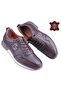 Inside and Outside Genuine Leather Orthopedic Ultra-Comfortable Stylish Men's Shoes Croco - 3