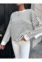striped knitwear sweater - 4