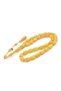 Hakan Turan Signed Capsule Cut Haremi Yellow Crimped Amber Prayer Beads - 4