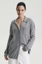 A.Grey Pure Cashmere Aurora Women's Buttoned Knitwear Shirt Cardigan - 2