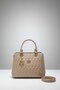 Women's Quilted Patterned Shoulder Bag - Stylish Handbag with Two Compartments - 2
