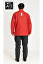 Ce Certified Flexible Breathable Stitch-Free Biker Raincoat Red Black Suit - 2