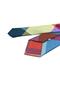 Sand Pattern Multicolor Patchwork Classic Tie Kk13402 - 2