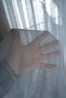 Natural Modern Mesh Textured Linen Tulle Curtain 1X3 Pliated Living Room Bedroom Children's Room - 6