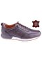Inside and Outside Genuine Leather Orthopedic Ultra-Comfortable Stylish Men's Shoes Croco - 4