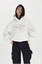 -Unisex Printed Sorry, I'M Not Sweatshirt, 3-Thread Quality Fabric, Oversized Cut