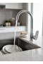 No:203 Damla Long Swan Sink Faucet Chrome Long Swan - 3