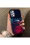 Classic Car Pattern Anti-Fall Slim Hard Case Compatible with Samsung Galaxy A72