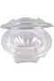 Clear Hinged Flower Bowls – 12 oz | 10 Pieces | Disposable Plastic Containers with Secu - 4