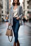 Women's Hand and Shoulder Bag - 18X22X10 cm Compact and Stylish Design - 3
