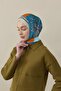 Patchora Vual Silk Shawl Orange - 3