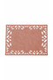 Deluxe Series Suede Faux Leather 6-Piece Placemat Set - 32X44Cm - Powder - 2