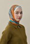 Patchora Vual Silk Shawl Orange - 4