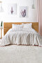 Double Duvet Cover Set 100% Cotton Decorative Overlocked Ruffled - 4
