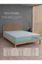 Home Textile 100% Cotton Fabric Made Elastic Bed Sheets in Single/Dual/King Size - 4