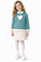 Pearl Embroidered Girls' Sweater 4098