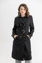 Women's Seasonal Double-Breasted Trench Coat - 3