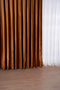 Premium Micro Satin Background Curtain Living Room Bedroom Children's Room - 3