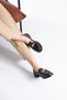 Perle Women's Gold Buckle Detail Loafer Shoes – Stylish, Comfortable, and Timeless Design - 5