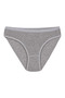 Seamless Lycra Bikini Women's Panties 6-Piece Pack Gray