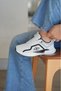 Women's White Orthopedic Sole Daily Sneakers 061 - 3