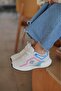 Women's White Orthopedic Sole Daily Sneakers 061 - 7