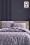 100% Cotton Goodnight Lavender Double Duvet Cover Set