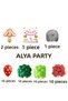 Party Special Design Birthday Concept with Mushrooms and Spotted Bolon - 2