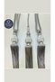 Striped A.Gray Silver Vase Ceiling Broccoli and Center Ornament Set, NP Narin Home - 2