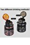 TKK New Collection 600ml Stainless Steel Thermos Flask with Strap and Strap - 7